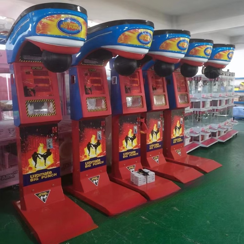 Arcade Game Coin - Machine d'arcade de boxe à monnayeur,