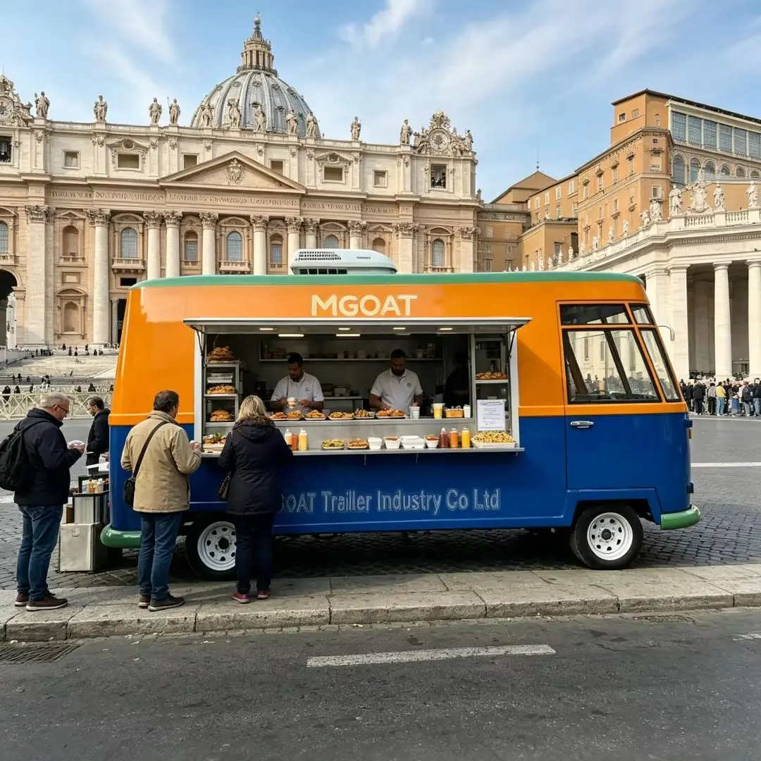 Hot Dog Vending Cart - Camion de restauration mobile commercial avec