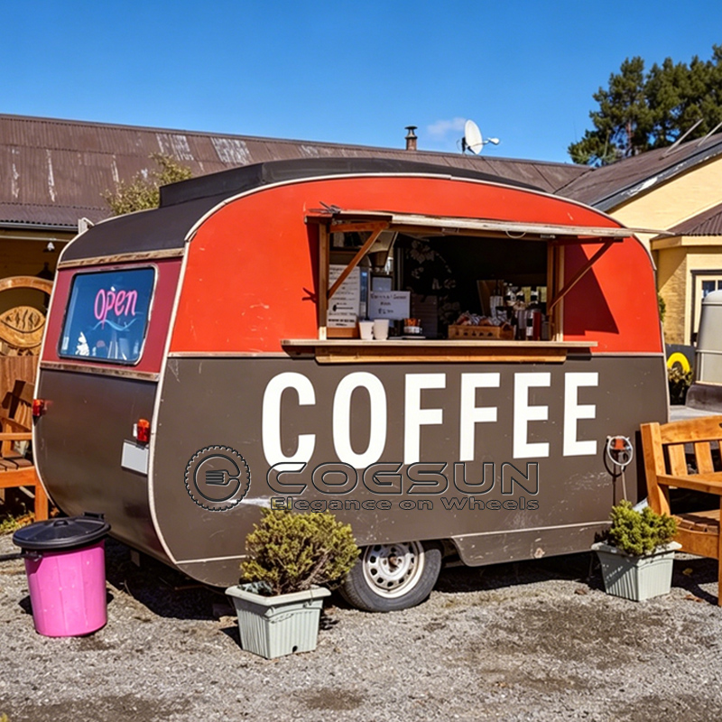 Hot Dog Vending Cart - COGSUN Nouveau Design Camion de Restauration