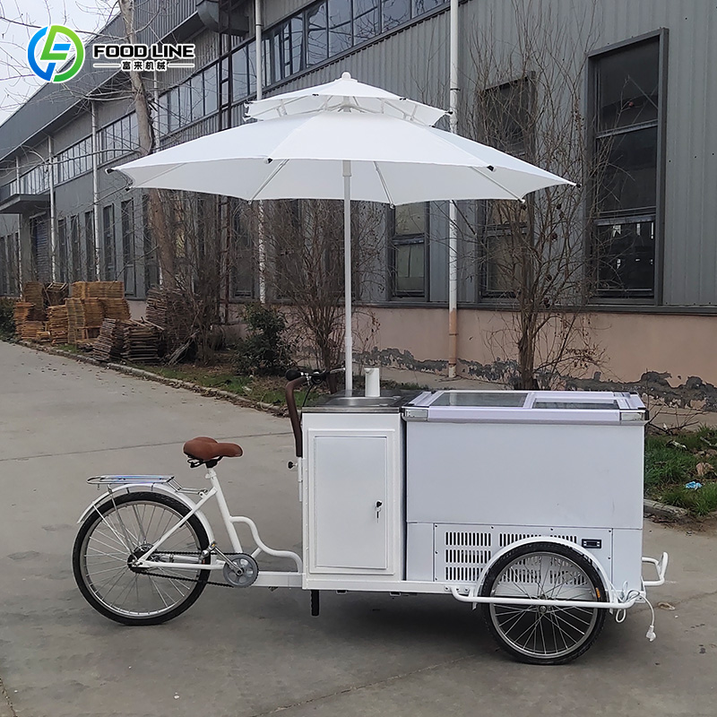Chariot à glaces d'extérieur,  - Hot Dog Vending Cart avis et prix