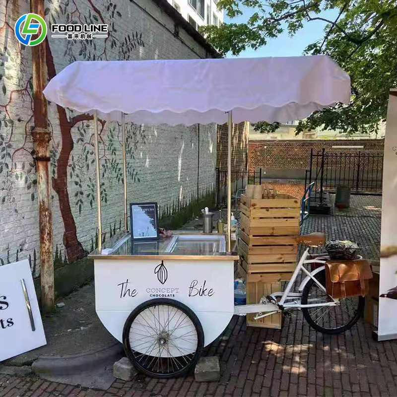 Vélo à glaces électrique d'ext - Hot Dog Vending Cart avis et prix