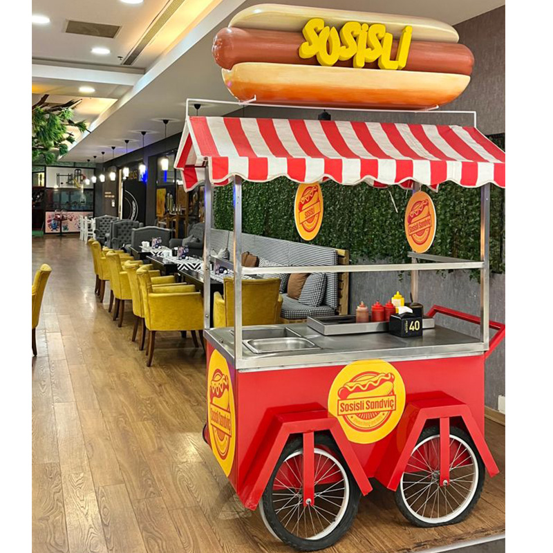 Chariot de nourriture Mobile à - Hot Dog Vending Cart avis et prix