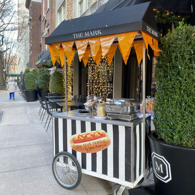 Chariot de nourriture Mobile à - Hot Dog Vending Cart avis et prix